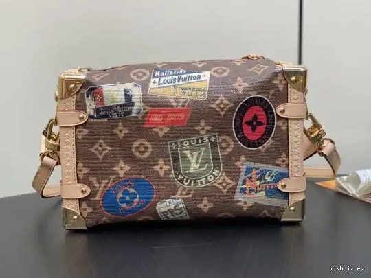WIS LOUIS Trunk VUITTON PM-21*14*6CM Side 0420